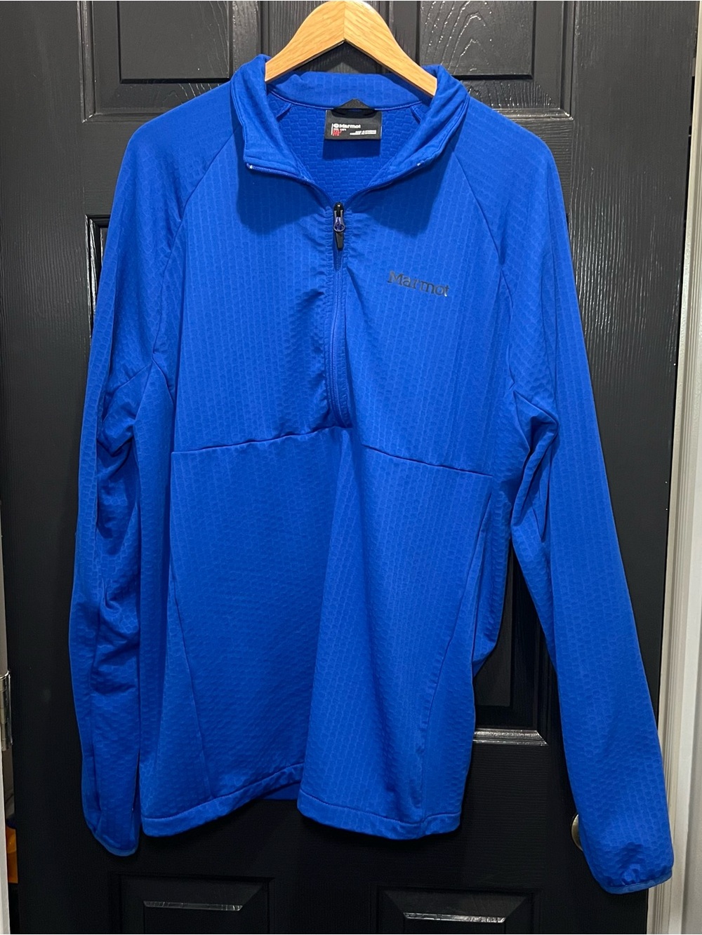 Marmot Royal Blue Zip-Front Performance Jacket